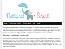Tablet Screenshot of netandshirt.com